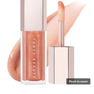 Fenty Beauty Gloss Bomb Lip Luminizer — Shimmering Peach champ stamp fantasy